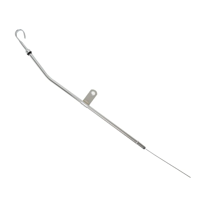 OEM-Style Chrome Engine Oil Dipstick &amp; Tube – 1966–1978 Chrysler 383/426/440