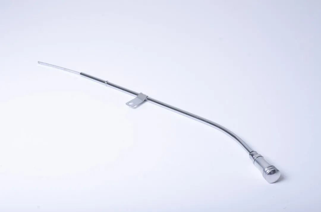 Billet Aluminum Handle Engine Oil Dipstick – 1980–1982 Small Block Chevy 305/350