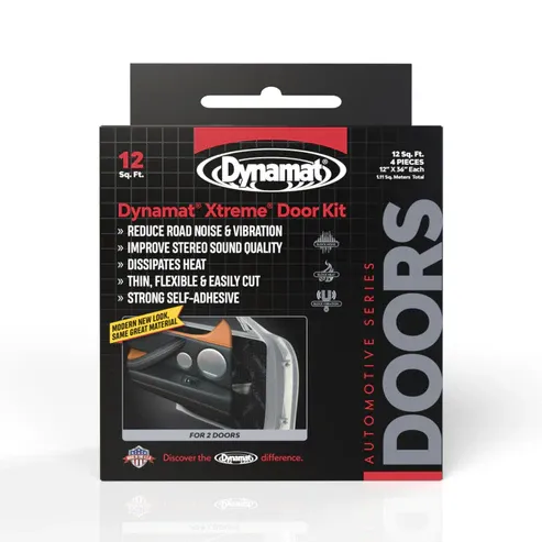 Dynamat Xtreme Sound Deadening Car Insulation Door Kit