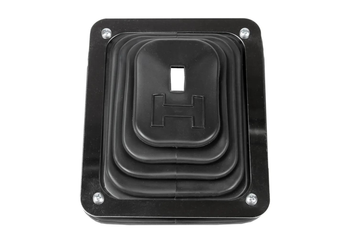 Hurst B-4 Shifter Boot and Chrome Trim Plate