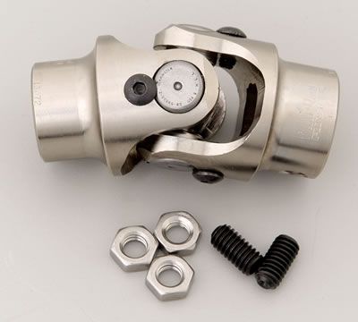 Flaming River Billet-Joint Steering Universal Joint – 9/16" x 36 Spline to 3/4" DD