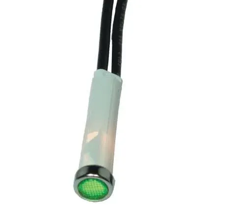 5/16" LED Indicator Light –  Snap-In (Red, Green, Blue, Amber)