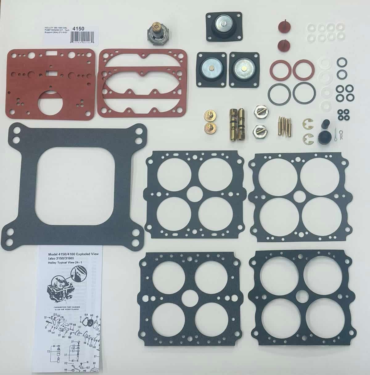 Carburetor Rebuild Kit – Fits Holley 4150 Series