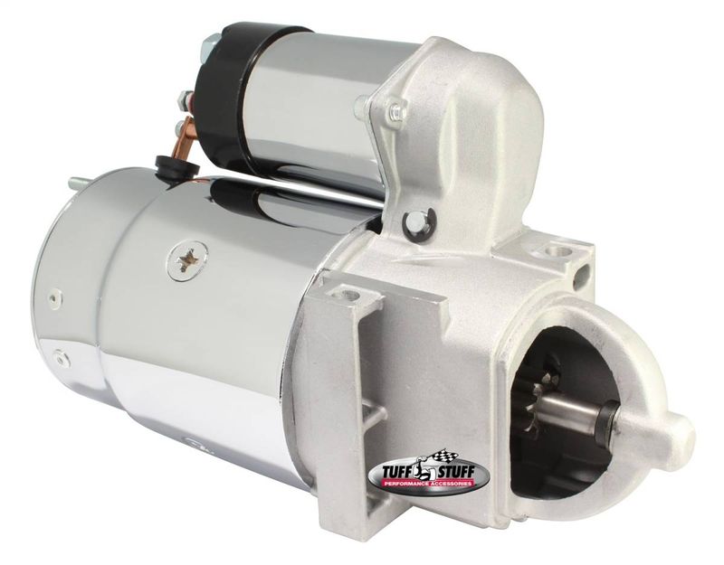 OEM Style Starter – Full Size – 10MT – Staggered Bolt – 168 Tooth Flywheel – Chrome