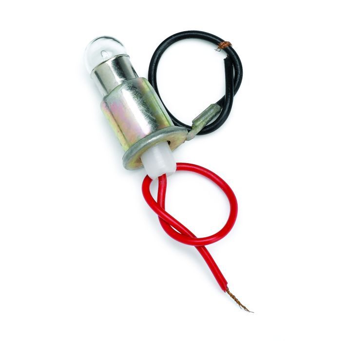 Light Bulb &amp; Socket Assembly – Bayonet – 2 Watt – Replacement – 2-1/16 Inch Auto Gage