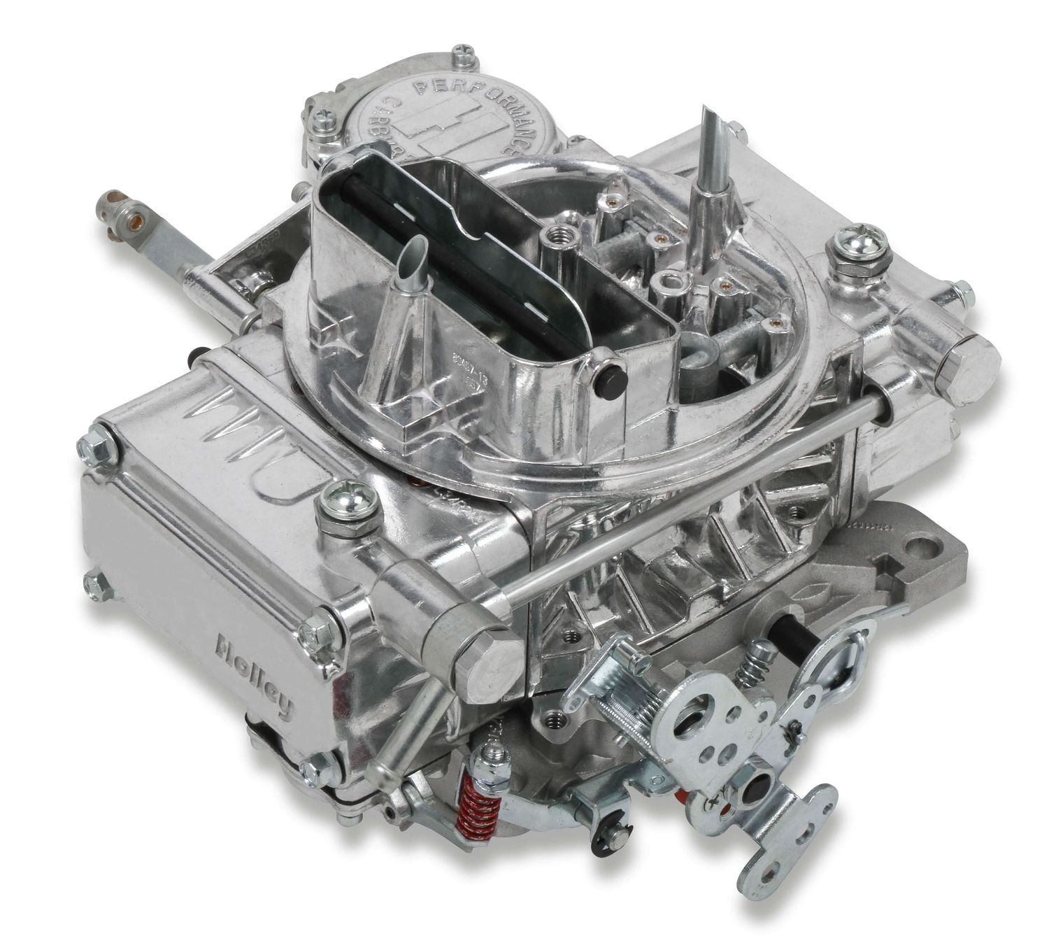 Street Warrior Carburetor – 600 CFM – 4160 – Vacuum Secondaries – Shiny Finish