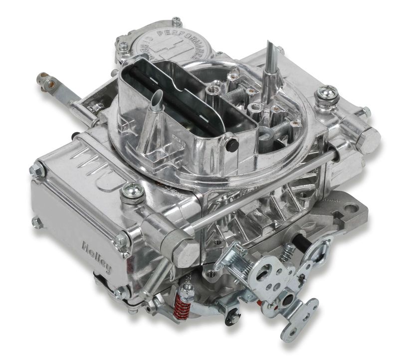 Street Warrior Carburetor – 600 CFM – 4160 – Vacuum Secondaries – Shiny Finish