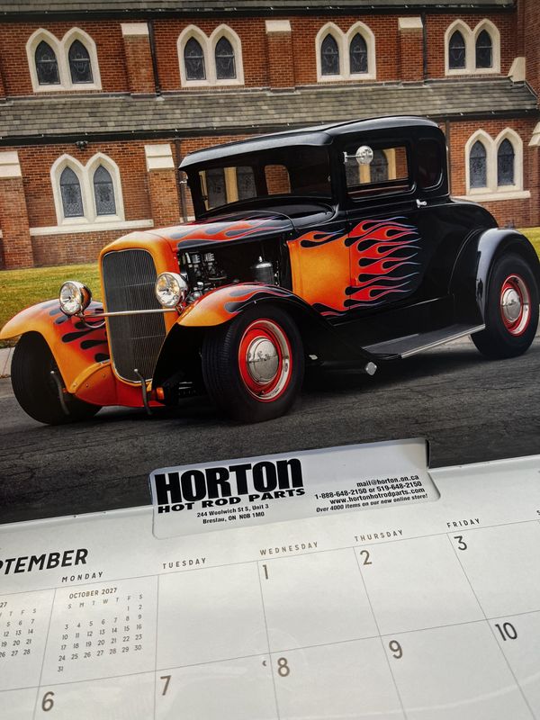Horton Calendar 2027