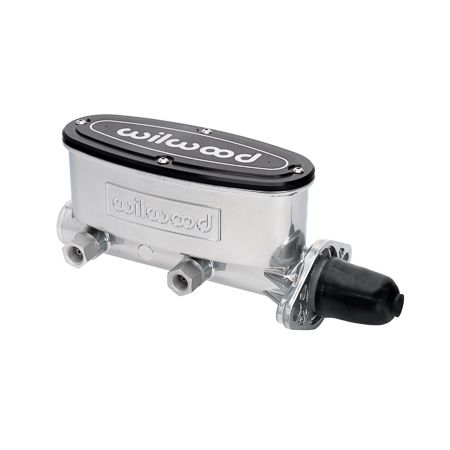 Aluminum Tandem Master Cylinder – 1 Inch Bore – Chrome Powder Coat
