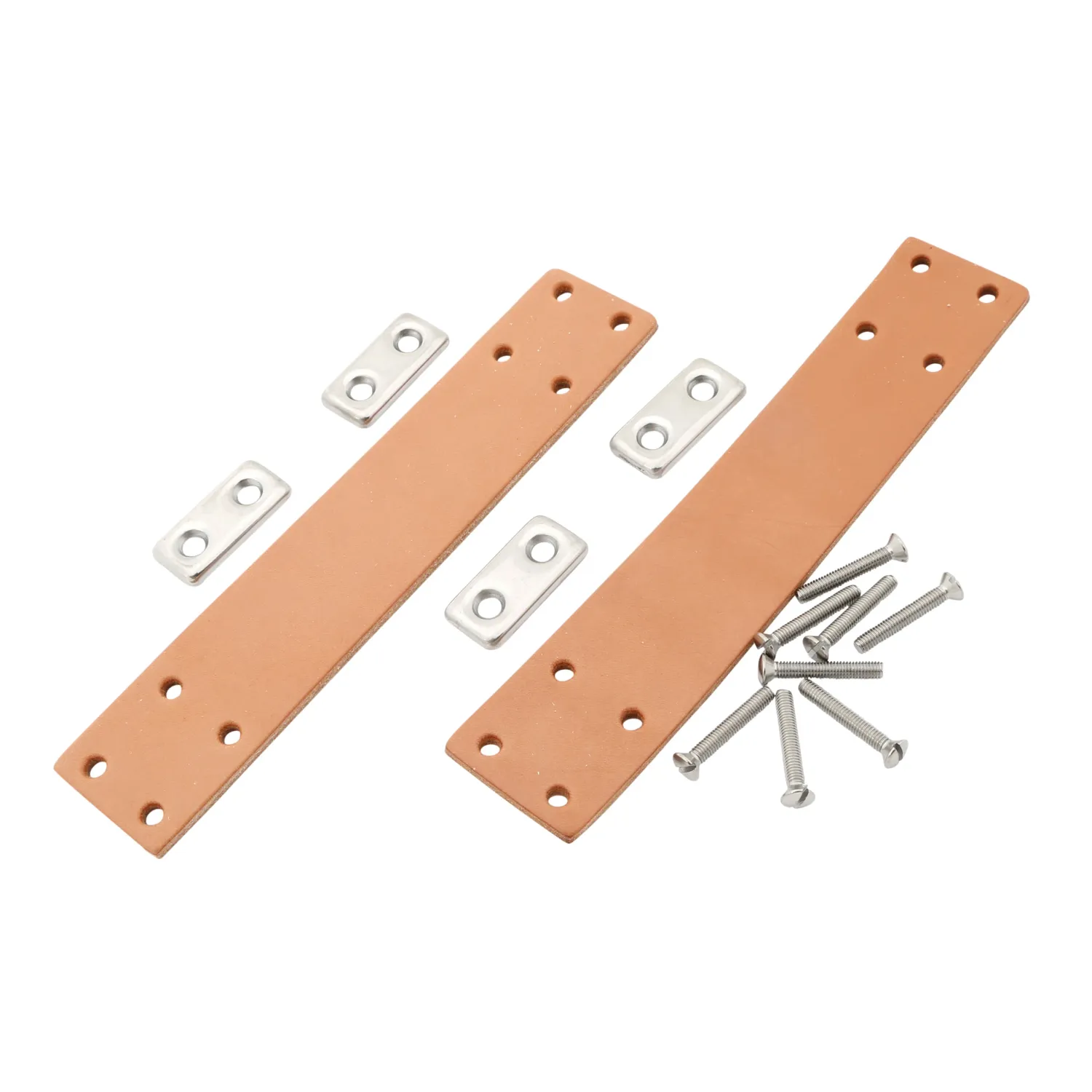 Leather Door Check Strap Kit, 1928-31 Model A Ford Roadster and Phaeton