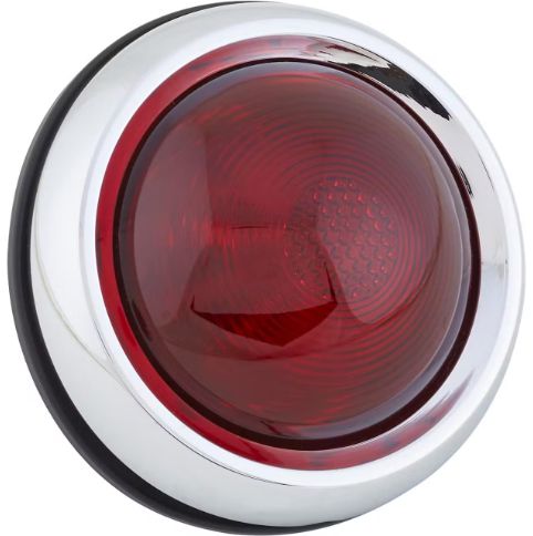 1950 Pontiac Style Red Tail Light Assembly
