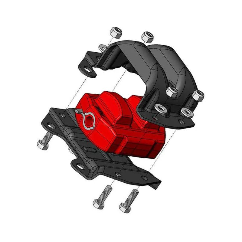 Hooker LS/LT Clamshell Engine Mount Kit