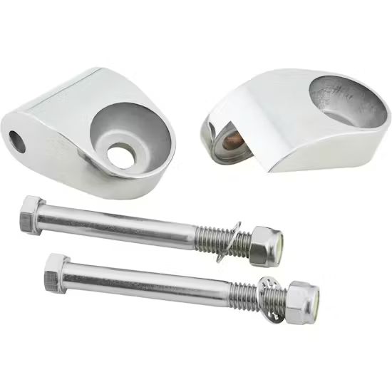 Stainless Steel Headlight Mounts for Flat Plate Shock Mounts