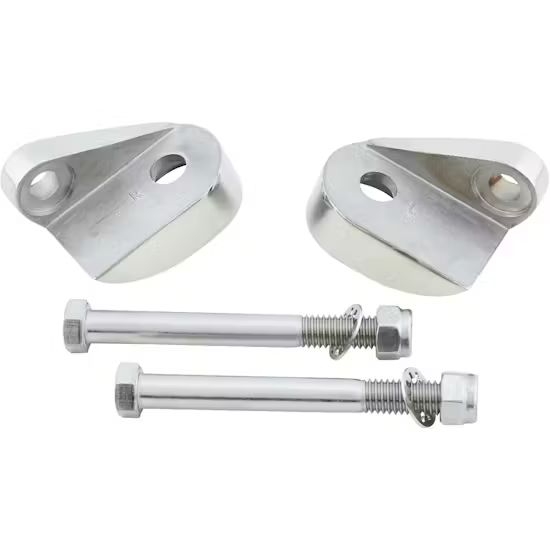 Stainless Steel Headlight Mounts for Flat Plate Shock Mounts
