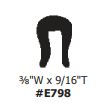 Sponge Universal Weatherstrip, 3/8" W x 9/16" T