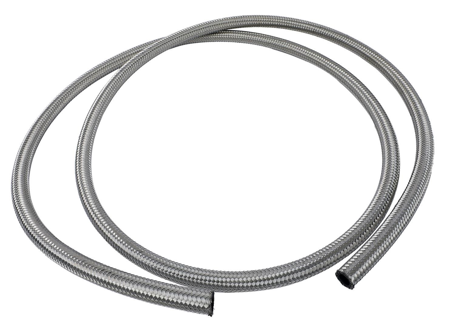 ProFlex Braided Stainless Steel Hose, -6 AN, 6 ft