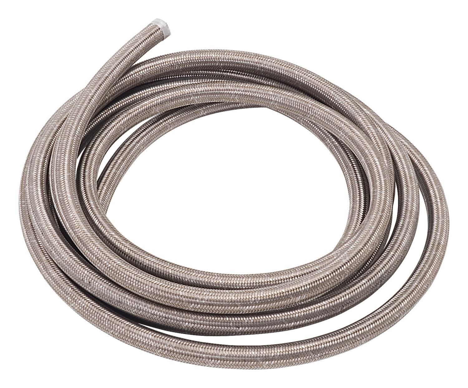 ProFlex Braided Stainless Steel Hose, -8 AN, 3 ft