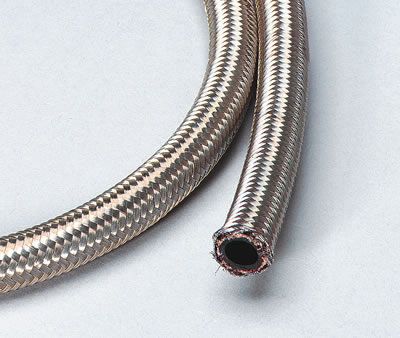 ProFlex Braided Stainless Steel Hose, -12 AN, 3 ft