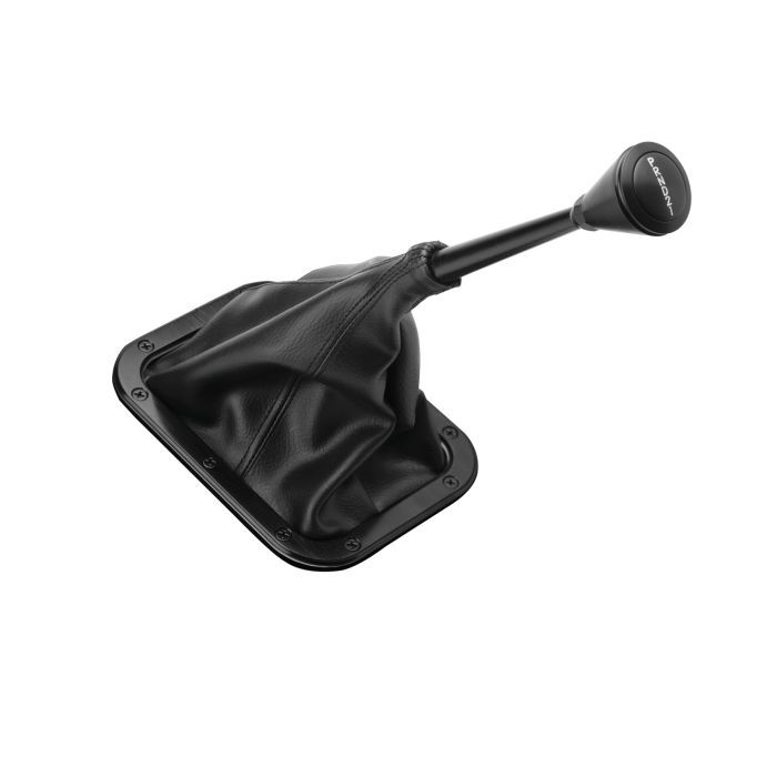 Rectangular Black Billet Shifter Boot &amp; Ring