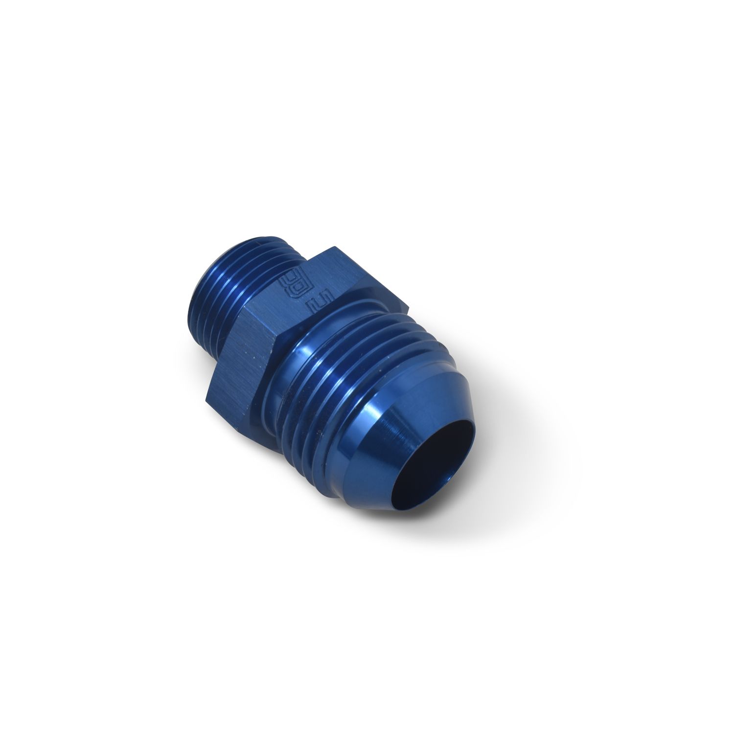 4AN Flare to 12mm x 1.25 Metric Adapter Fitting – Blue Finish