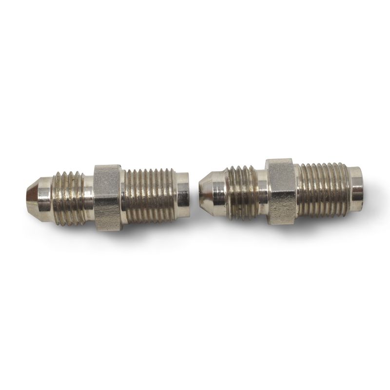 4AN to 7/16"-20 Inverted Flare Male Brake Adapter Fitting – Endura Finish – Pair