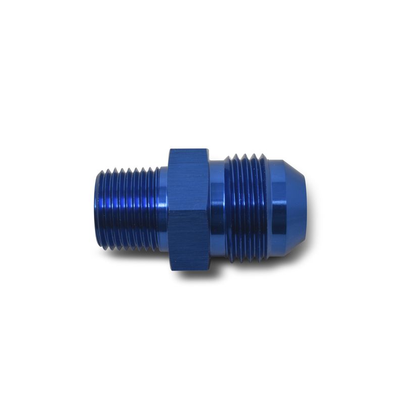 4AN Flare to 12mm x 1.25 Metric Adapter Fitting – Blue Finish