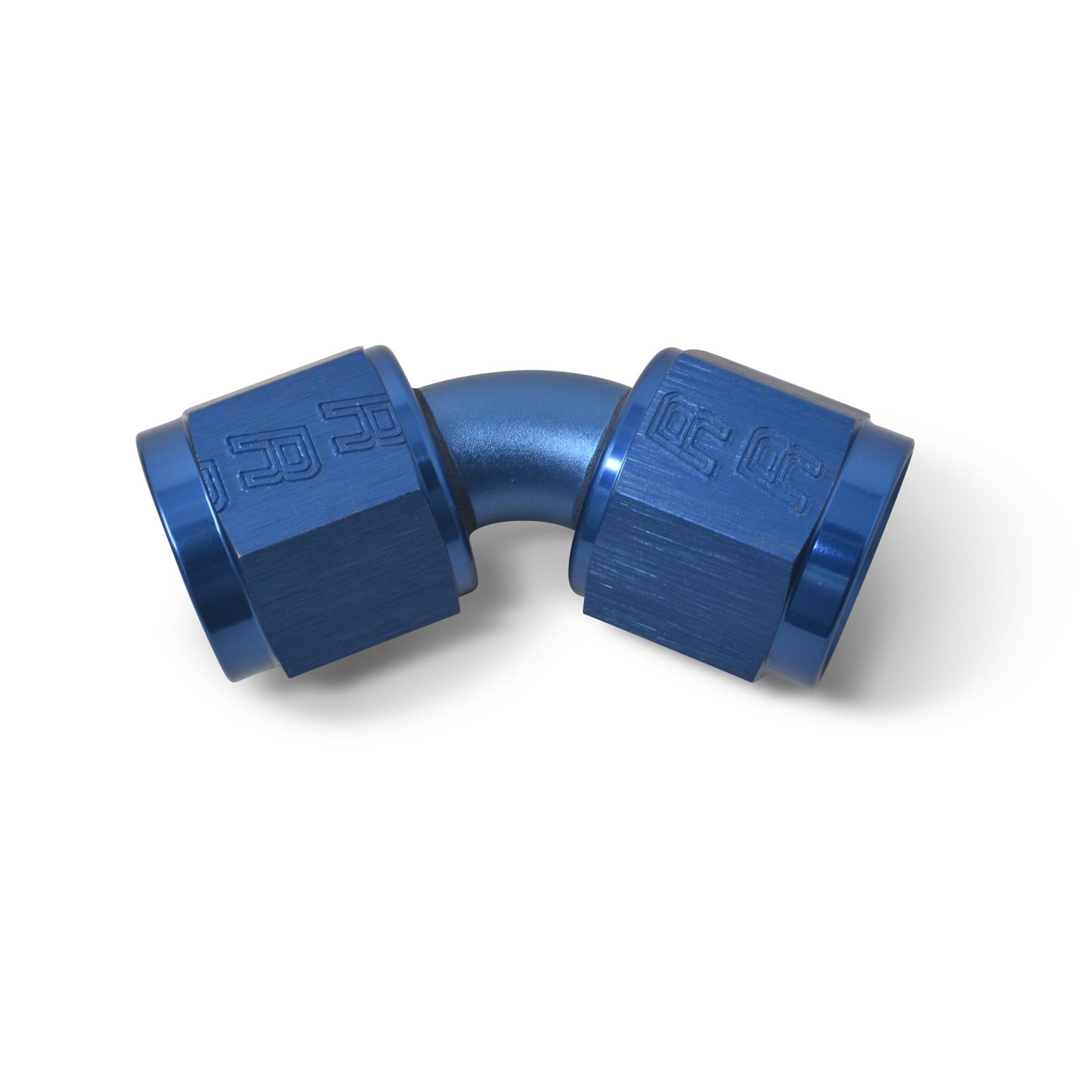 6AN 45 Degree Swivel Coupler Adapter Fitting – Blue Finish