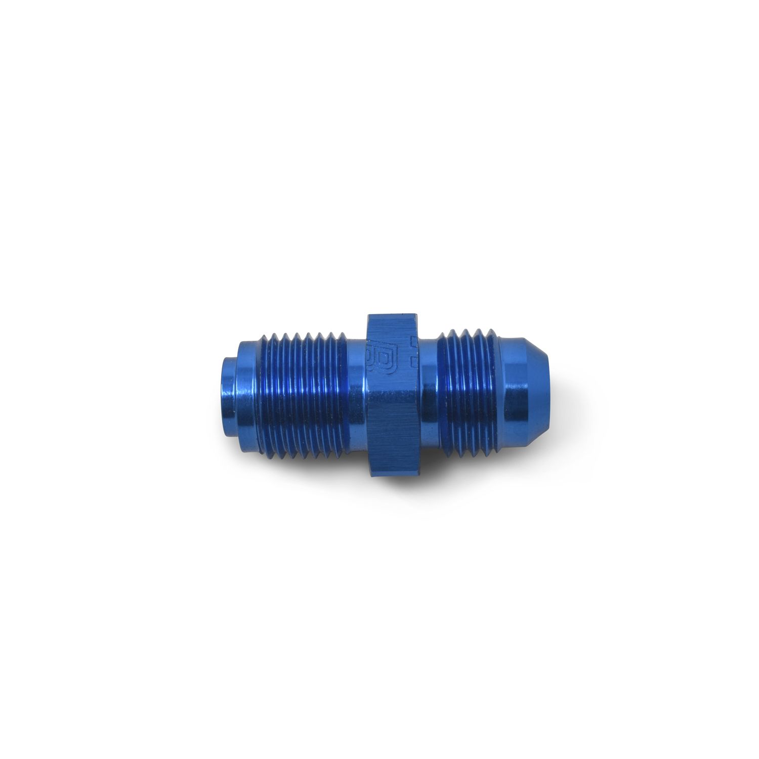 6AN to 14mm x 1.25 O-Ring Seal GM TBI Adapter Fitting – Blue Finish