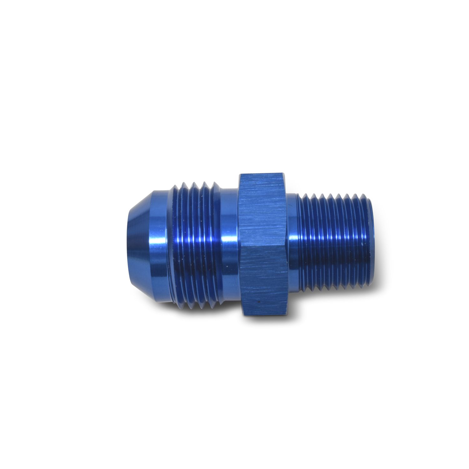 6AN Straight Flare to 1/8" Pipe Adapter Fitting – Blue Finish