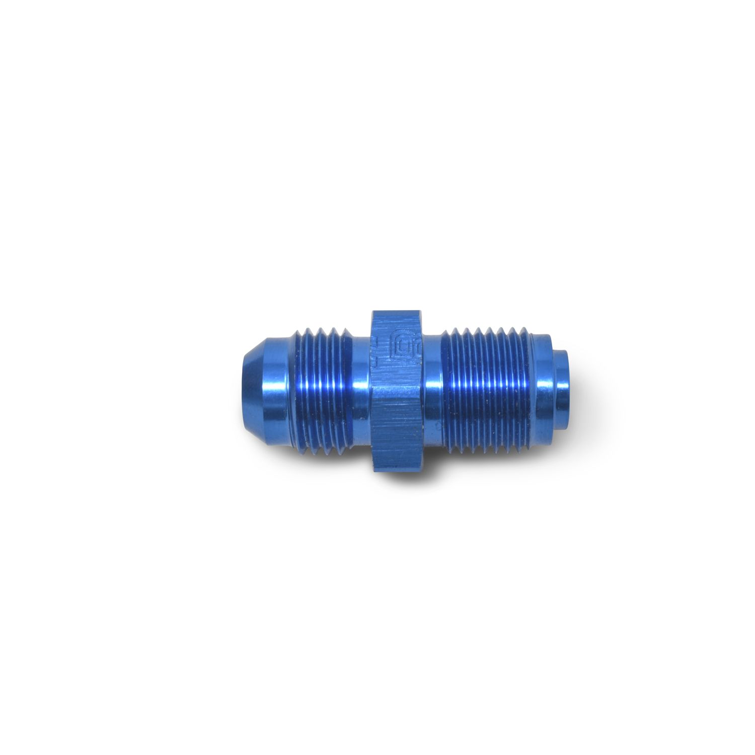 6AN to 12mm x 1.25 O-Ring Seal GM TBI Adapter Fitting – Blue Finish