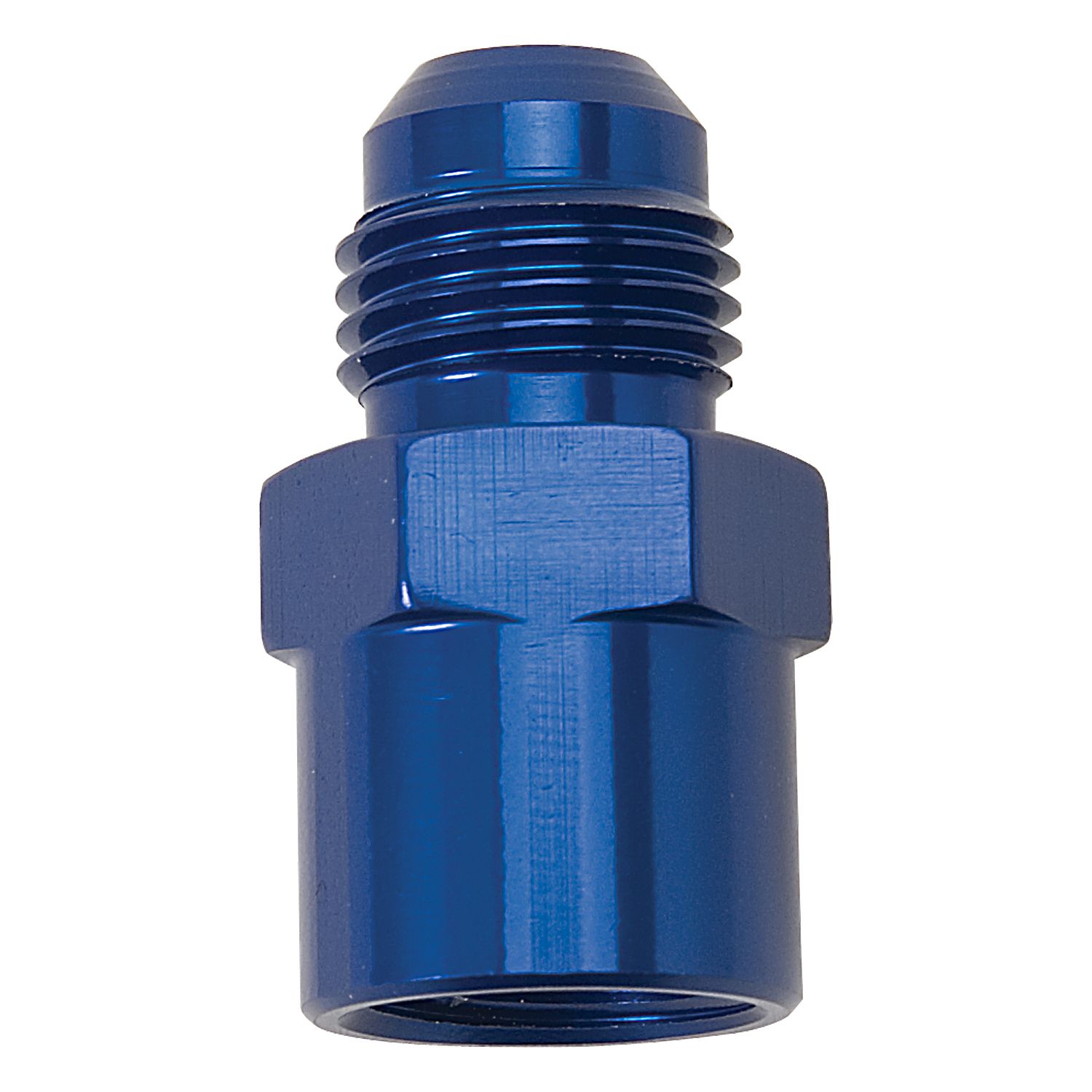 M14 x 1.5 to 6AN Flare Adapter Female Fitting – Blue Finish