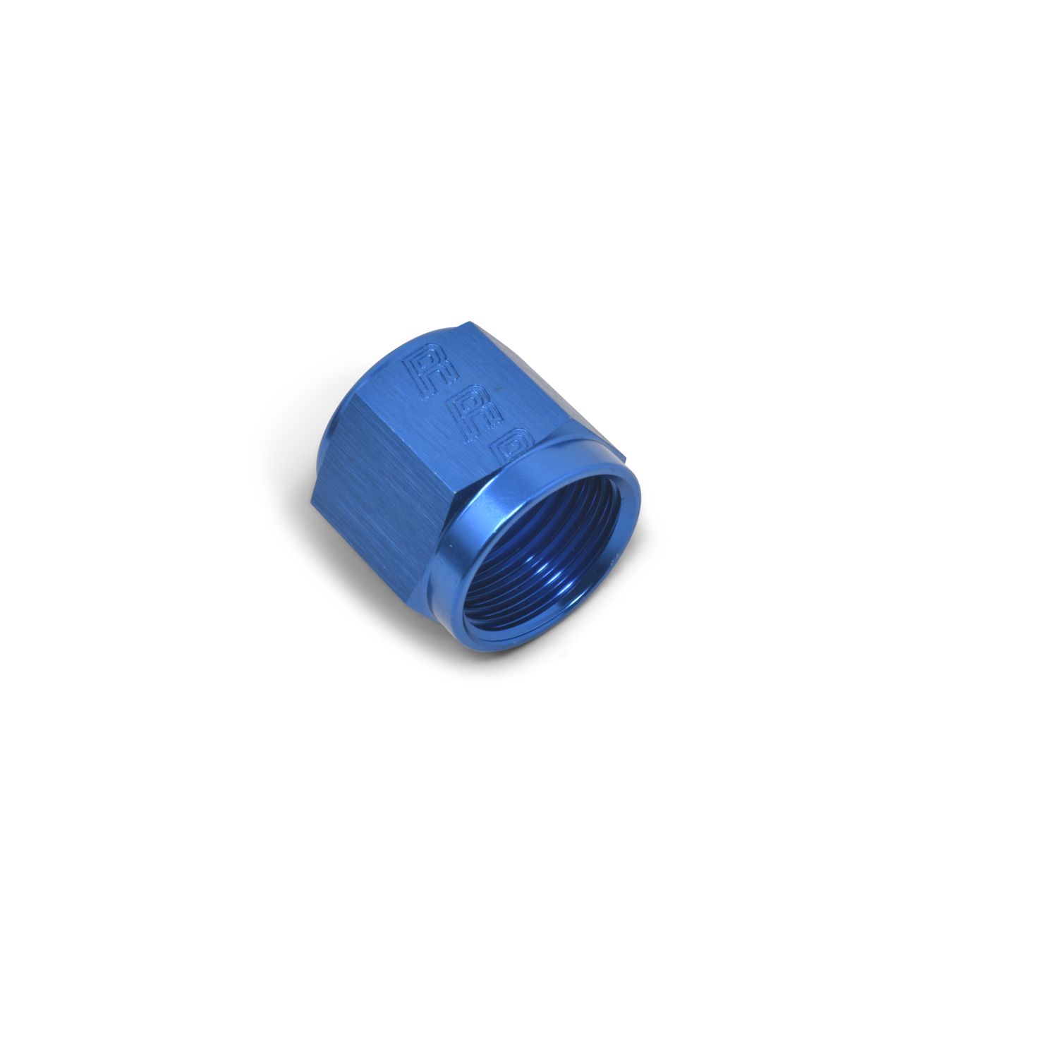 6AN to 3/8" Tube Nut Adapter Fitting – Blue Finish – Pair