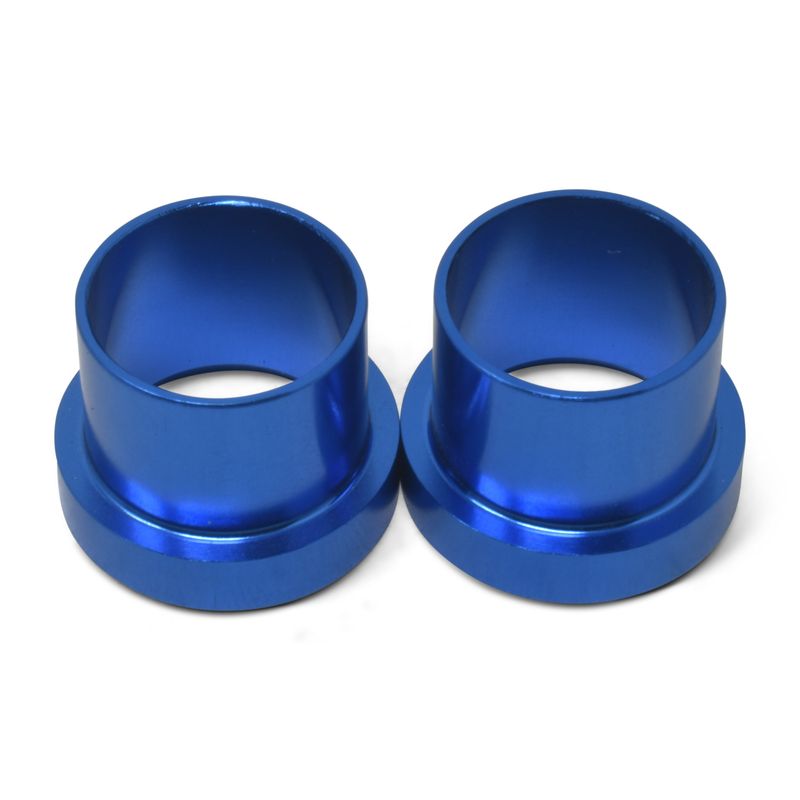 6AN to 3/8" Tube Sleeve Adapter Fitting – Blue Finish – Pair