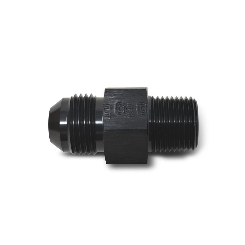 6AN Flare to 3/8" Pipe Fuel Pressure Adapter – Black Finish