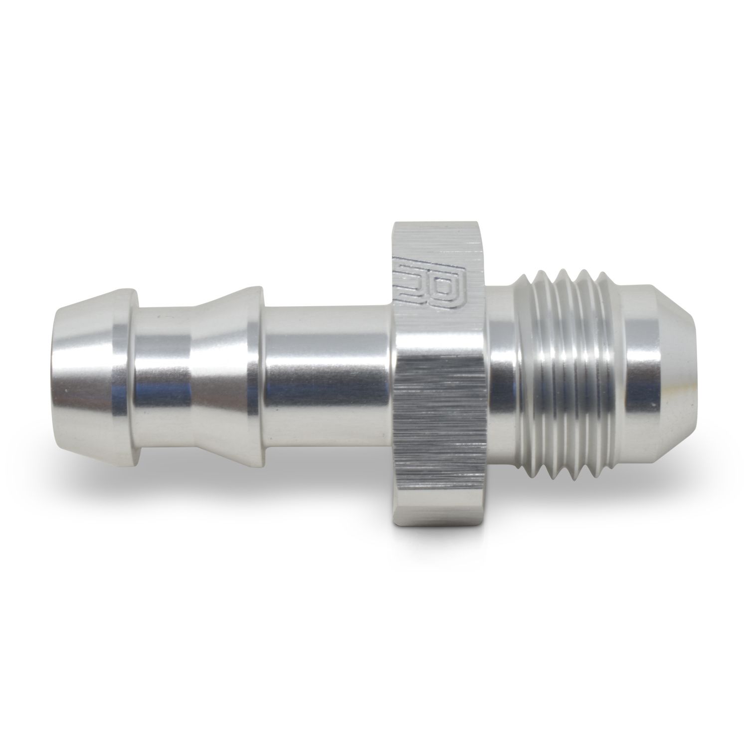 6AN Twist-Lok to Male 6AN Hose End – Clear Finish