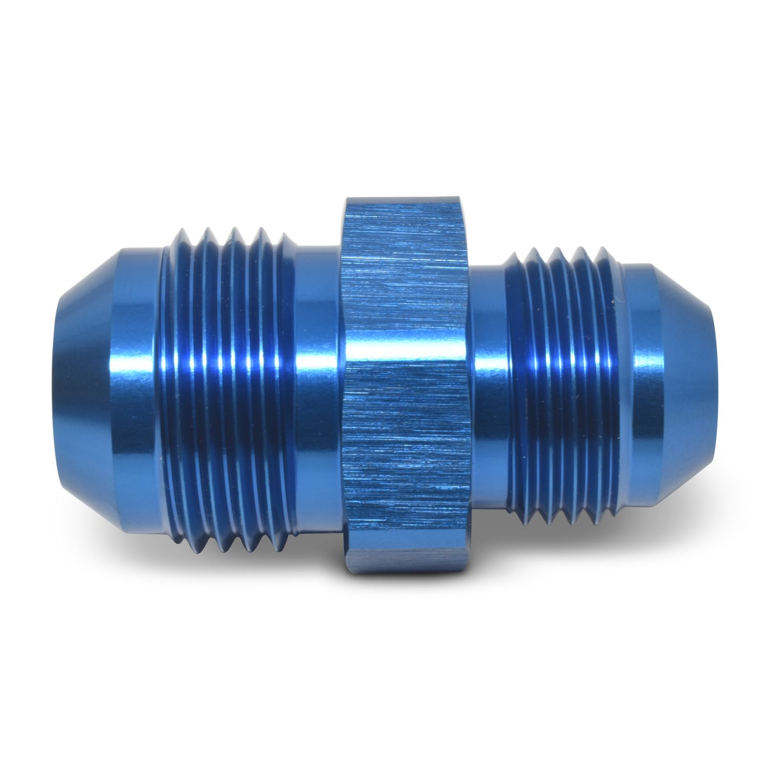 6AN to 8AN Flare Reducer Adapter Fitting – Blue Finish