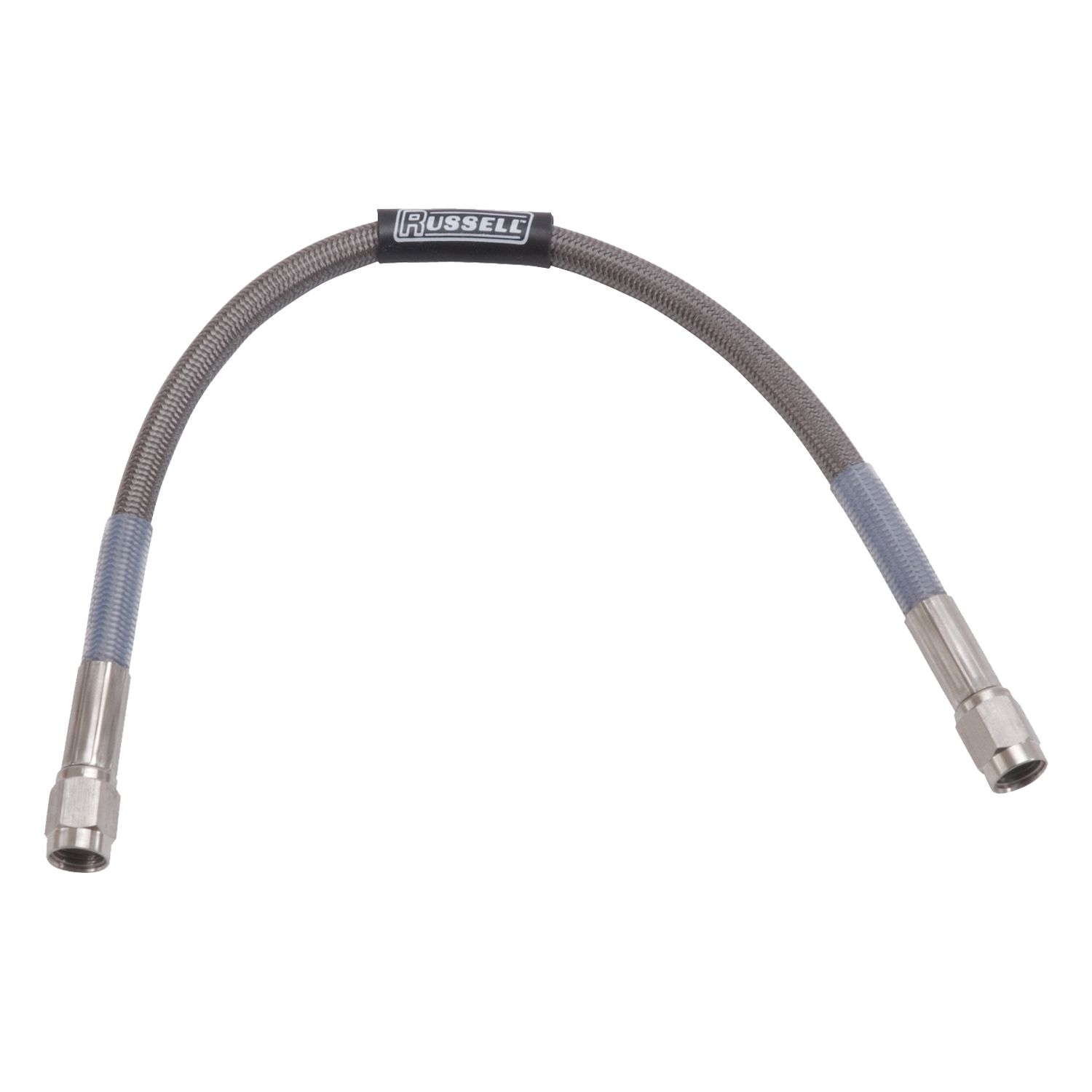 Straight 3AN to Straight 3AN Competition Brake Hose – 18" Length