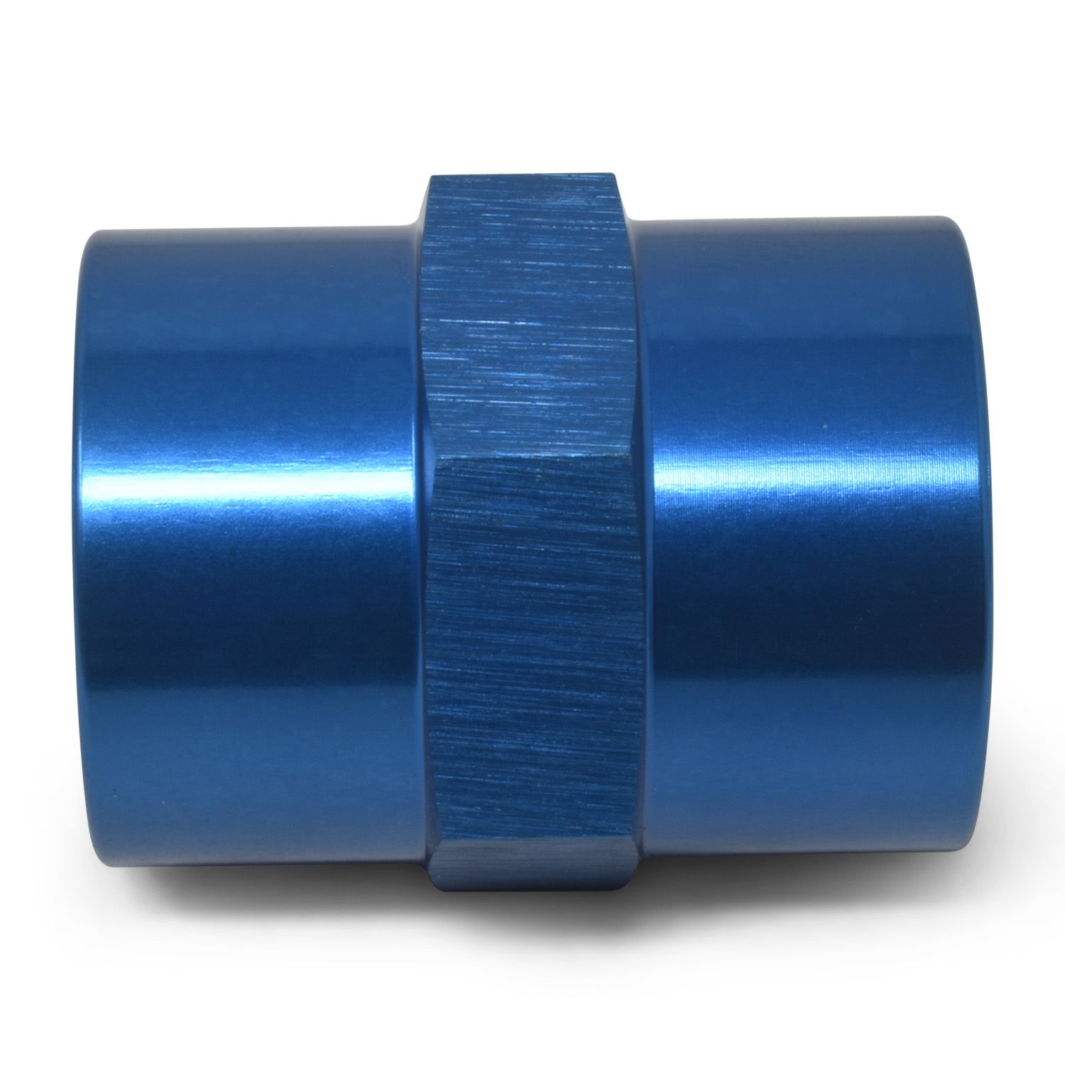 1/8" Female Pipe Coupler Adapter Fitting – Blue Finish