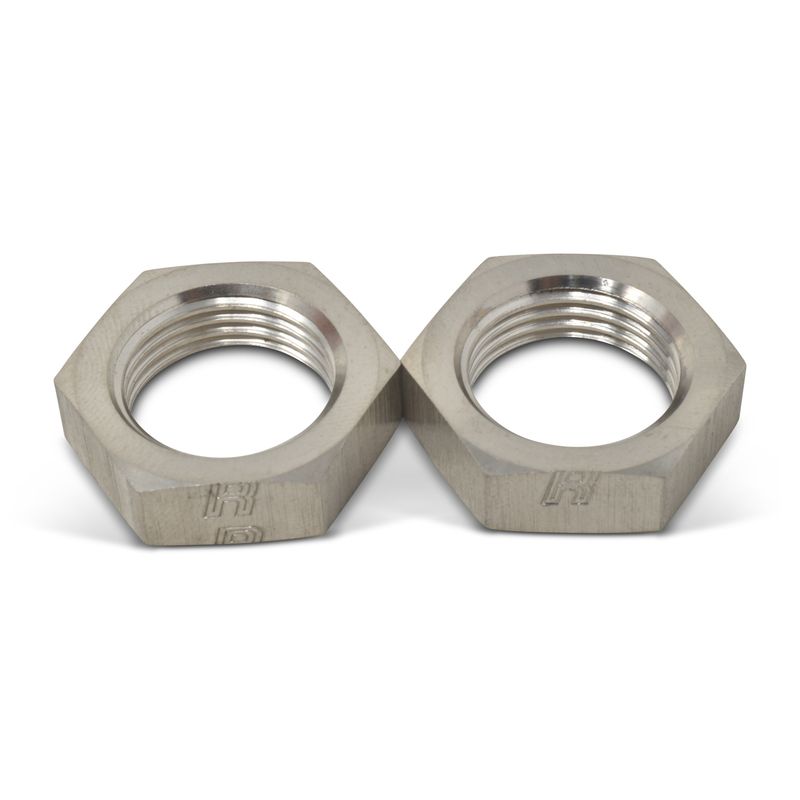 6AN To 9/16"-18 Thread Bulkhead Nut Adapter Fitting – Endura Finish