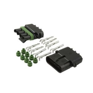 4-Wire Weather Pack Connector Kit, Flat