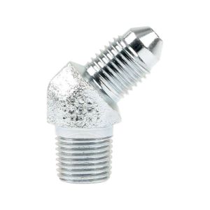 Adapter Fitting, -3 AN to 1/8" NPT, 45 Degree