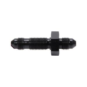 Straight Bulkhead Adapter Fitting, -3 AN – Black