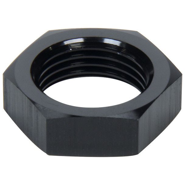 -6 AN Bulkhead Fitting Nut – Black