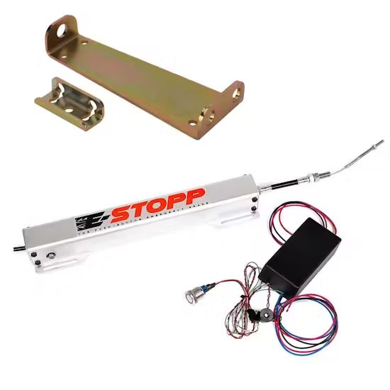 E-Stopp ESK001 Electric Emergency Brake Kit with Cable Bracket