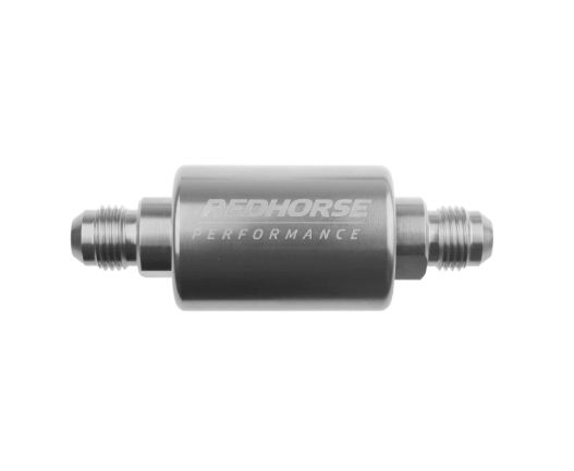 3.5" High-Flow AN Fuel Filter, Clear, -06