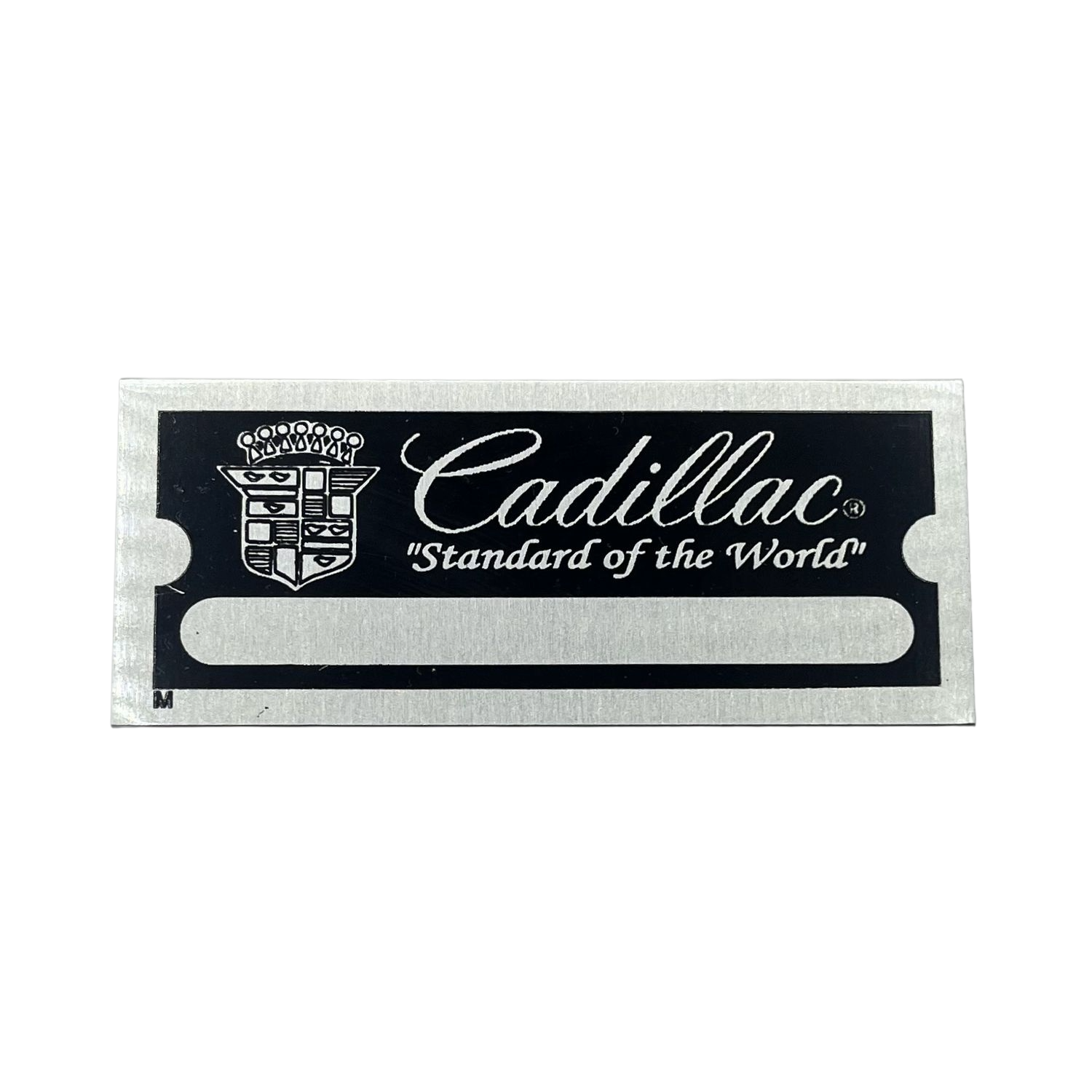 E3 VIN Tag – Cadillac (1 Line)