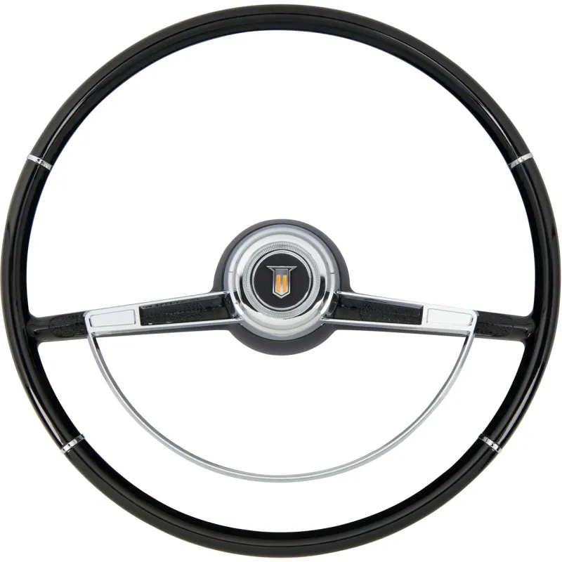 1965 Chevy Nova / 1966 C10 Deluxe 15" Steering Wheel, Black