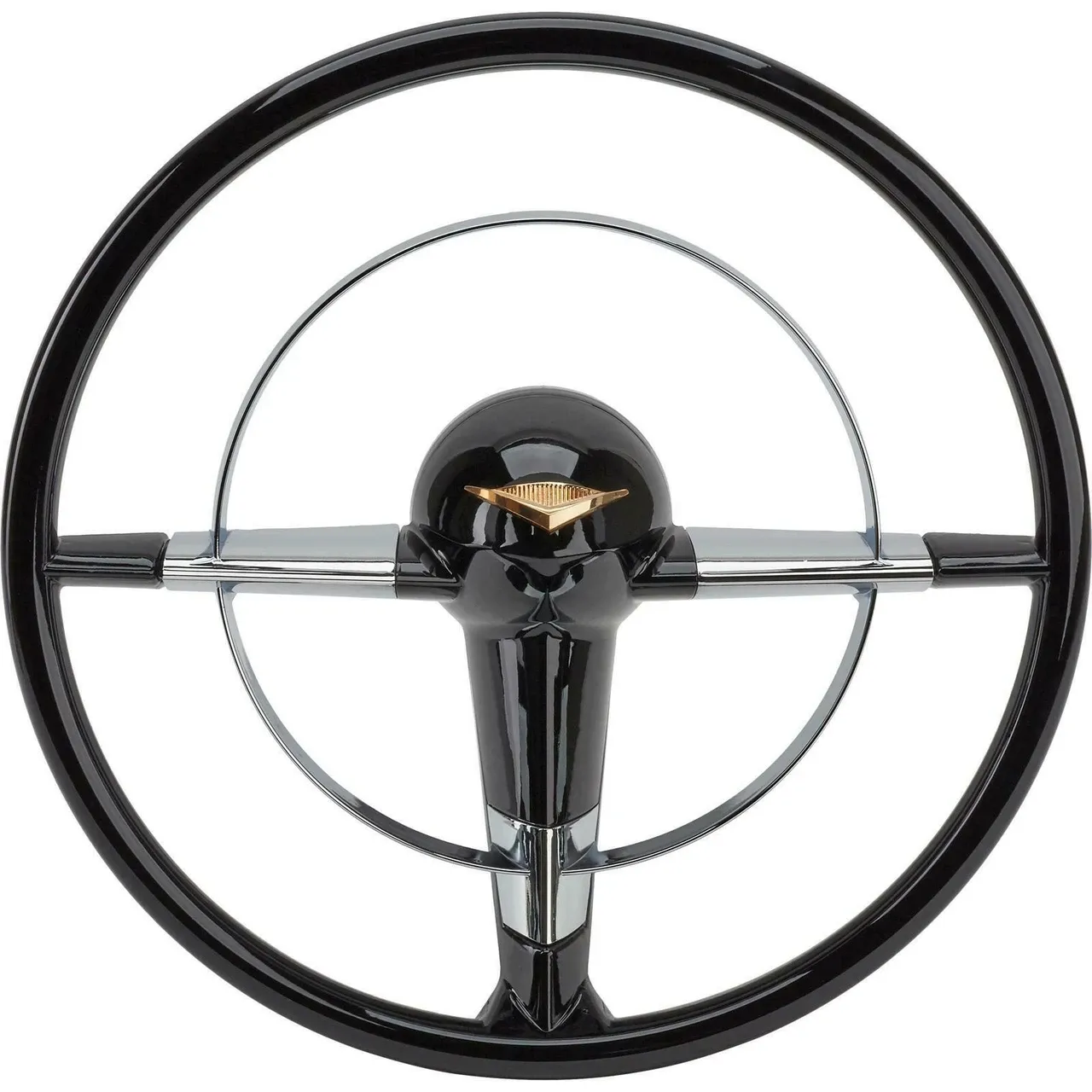 1955–56 Chevy Bel Air 15" Steering Wheel, Black