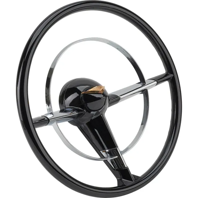 1955–56 Chevy Bel Air 15" Steering Wheel, Black