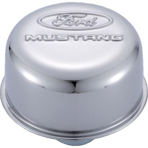 1965–1995 Mustang Valve Cover Breather Cap, Chrome